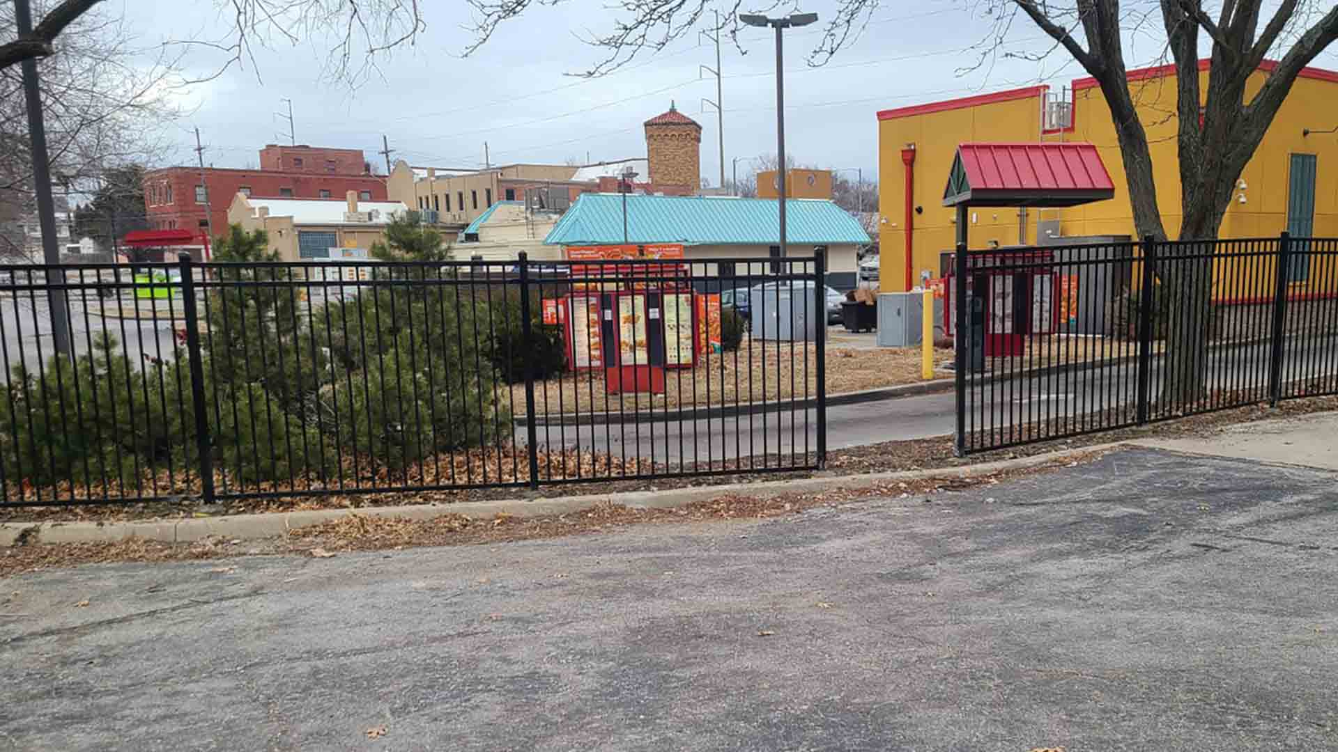 Example of a Steel Fence built by Slagle Fence Kansas City 01