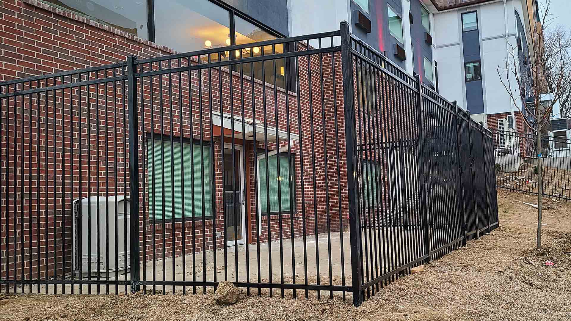 Example of a Steel Fence built by Slagle Fence Kansas City 02