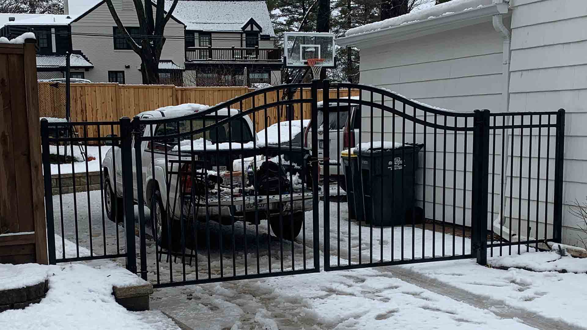 Example of a Custom Fence built by Slagle Fence Kansas City 03