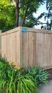 wood picture frame privacy