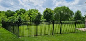 Steel Spear-Top Fence