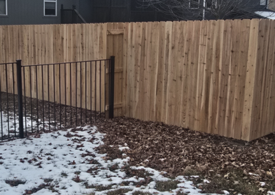 6' Cedar Privacy Fence