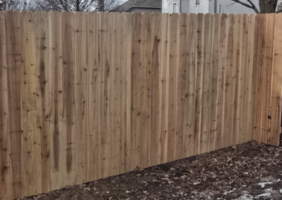 6' Cedar Privacy Fence