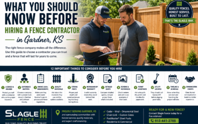 What Should I Know Before Hiring a Fence Contractor in Gardner, KS? | Slagle Fence