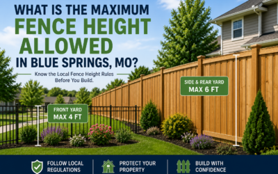 What Is the Maximum Fence Height Allowed in Blue Springs, MO? | Slagle Fence