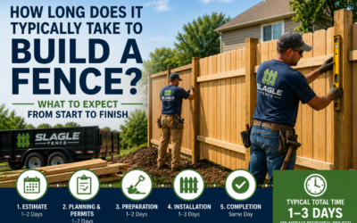 How Long Does It Take to Build a Fence on Your Property? | Slagle Fence