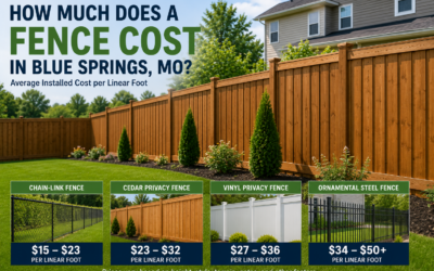 How Much Does a Fence Cost in Blue Springs, MO? | 2026 Fence Pricing Guide | Slagle Fence